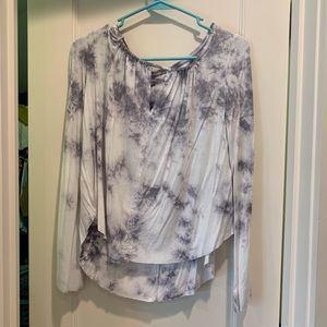 Soft and Sexy Tie dye American eagle top